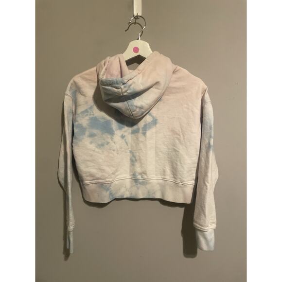 Frankies Bikinis set Cropped XS Hoodie Pullover Tie-Dye And Size Small Joggers - Picture 5 of 13